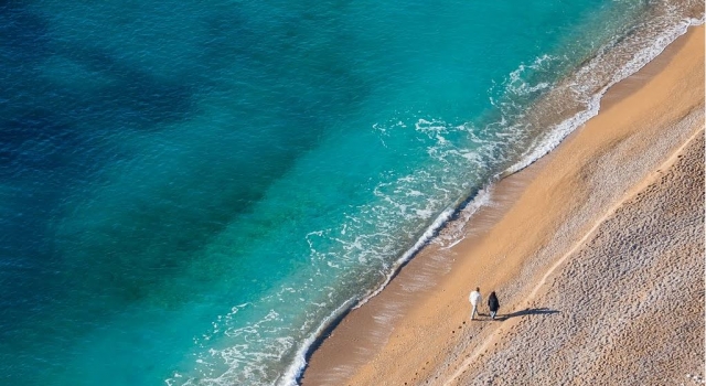 песчаный пляж Лапад рядом с Дубровником